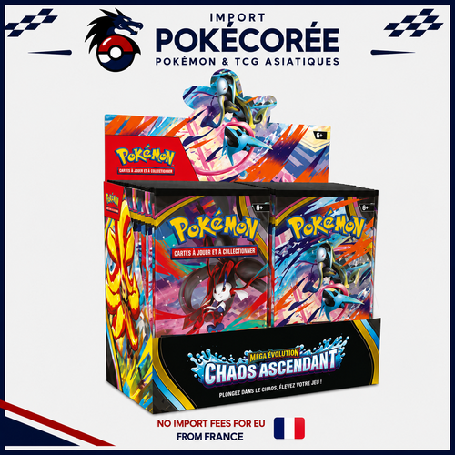 Display Pokémon ME4 Chaos Ascendant
