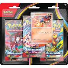 Pokémon Tripack ME4 Chaos Ascendant Français