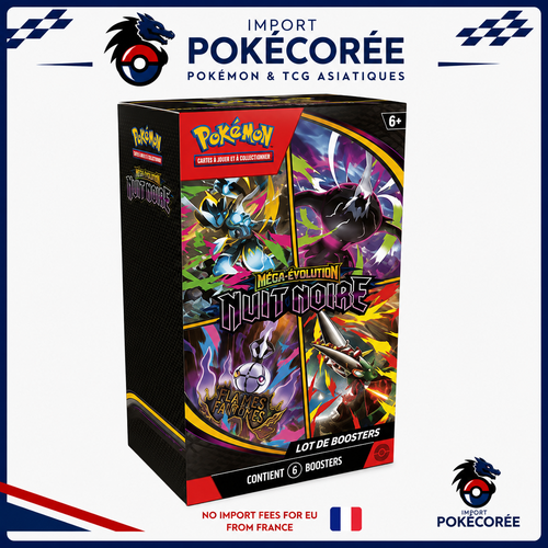 Bundle Pokémon ME5 Nuit Noire