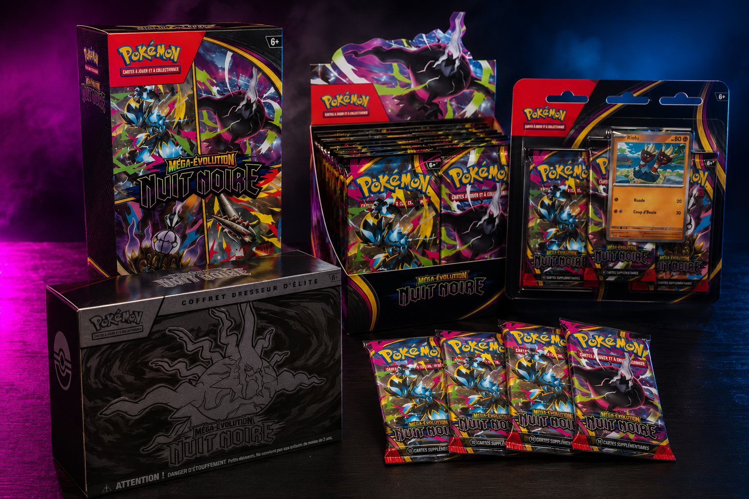 Pack Pokémon ME5 Nuit Noire