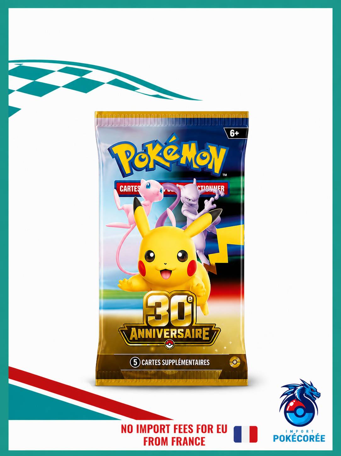 Booster Pokémon 30 Ans
