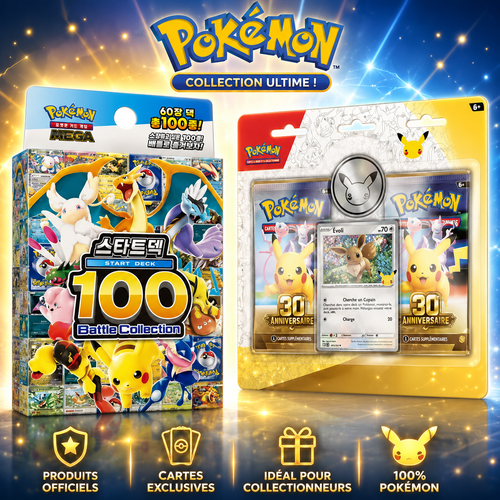 Duopack Pokémon 30 Ans - Deck Battle Collection