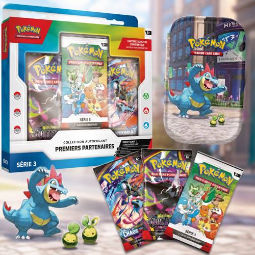 Coffret Pokémon Premiers Partenaires Vol 3