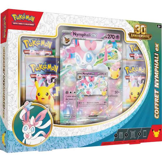 Coffret Pokémon Nymphali 30 Ans