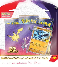 Tripack Pokémon 30 Ans