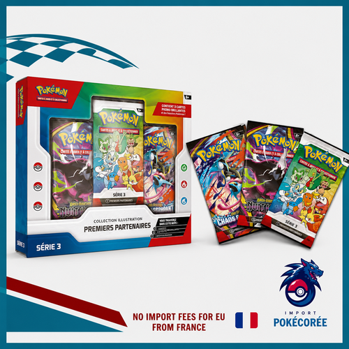Coffret Pokémon Premiers Partenaires Vol 3