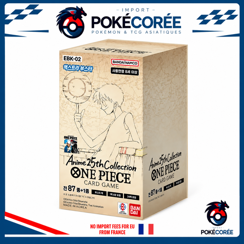 Display One Piece EBK02 Anime 25th Collection