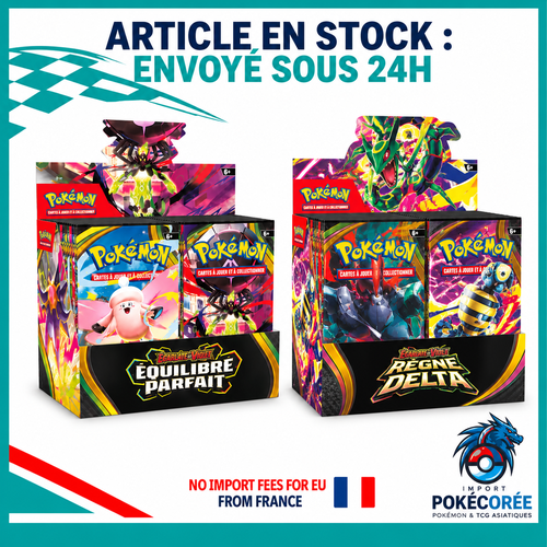 Display Pokémon ME6 Règne Delta - ME3 Equilibre parfait